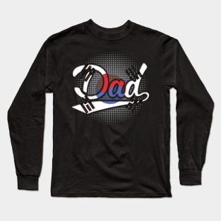 South Korean Dad - Gift for South Korean From South Korea Long Sleeve T-Shirt